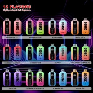 Bang 25000パフ｜LCDスクリーン搭載の大容量【ニコパフ】